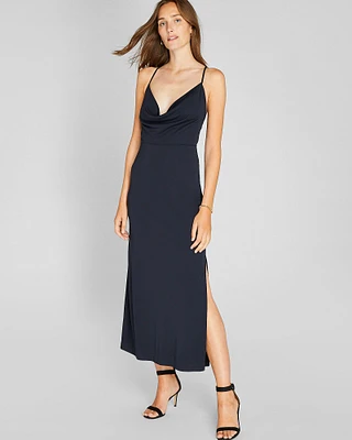 Cowl Neck Maxi Dress