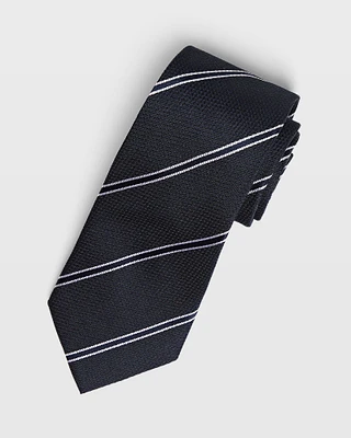 CM Stripe Silk Tie