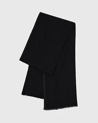 Woven Cashmere Blend Scarf