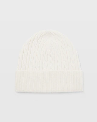 Cable-Knit Cashmere Hat
