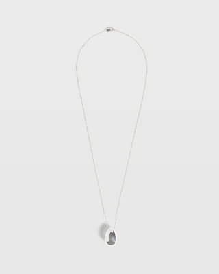Chunky Teardrop Pendant Necklace