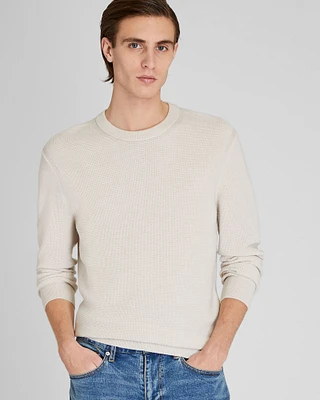 Refined Textured Wool Sweater