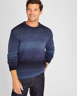 Ombré Crewneck