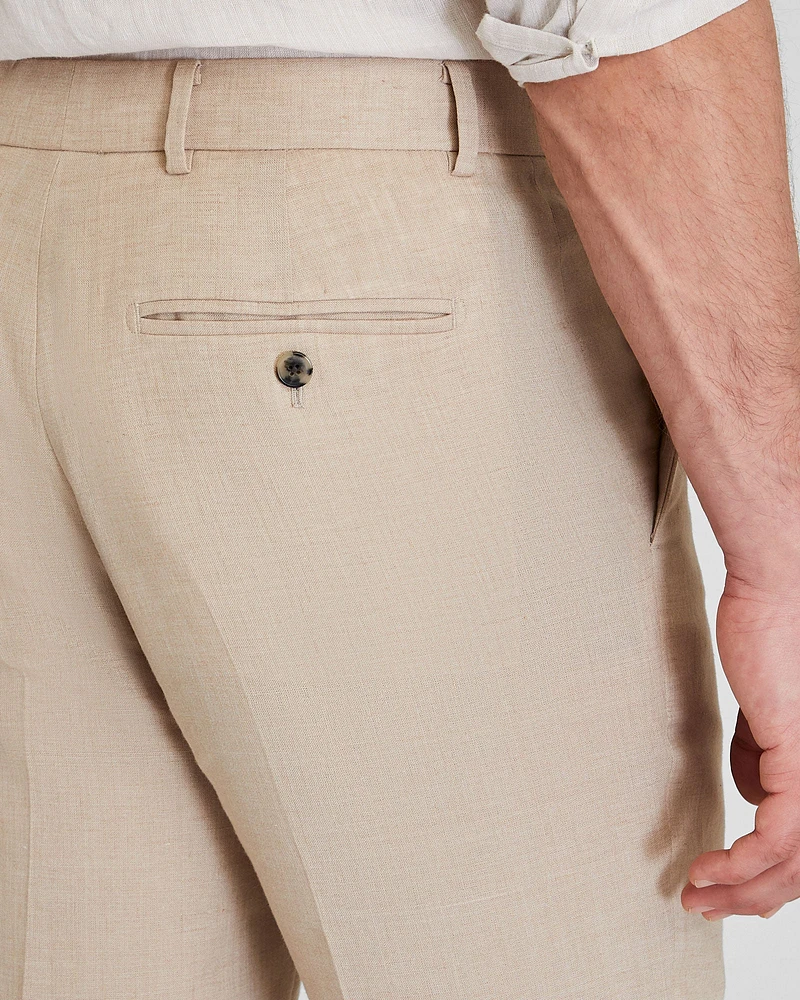 Tech Linen Suit Trouser