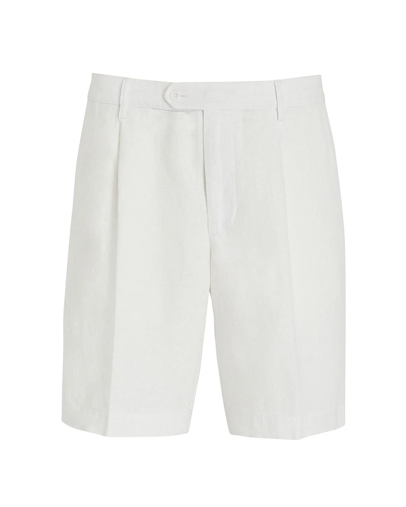 Pleated Linen Short