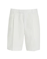Pleated Linen Short