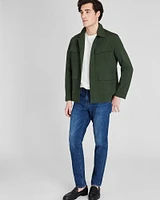Poplin Shirt Jacket