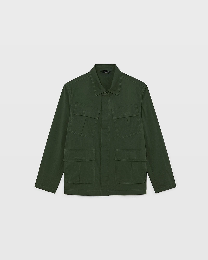 Poplin Shirt Jacket