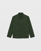 Poplin Shirt Jacket
