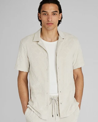 Jacquard Toweling Shirt