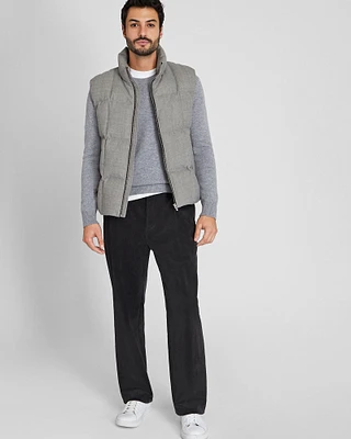 Pleated Corduroy Pants