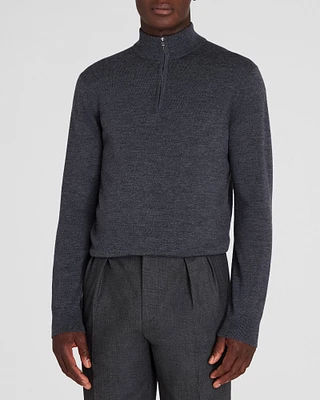 Merino Quarter-Zip Sweater