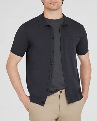 Short-Sleeve Tech Button-Down Shirt