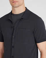 Short-Sleeve Tech Button-Down Shirt