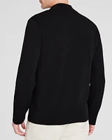 Double-Faced Merino Wool Full-Zip Sweater