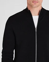 Double-Faced Merino Wool Full-Zip Sweater