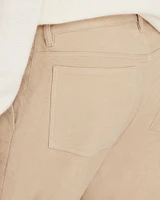 Straight Fit Moleskin Pant