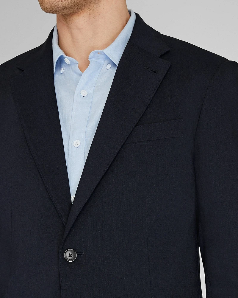 Stretch Linen Suit Jacket