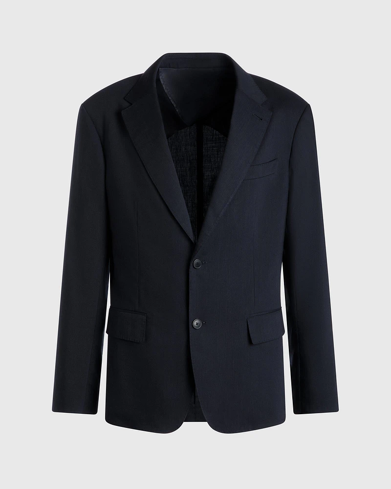 Stretch Linen Suit Jacket