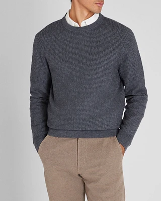 Long-Sleeve Refined Wool Sweater