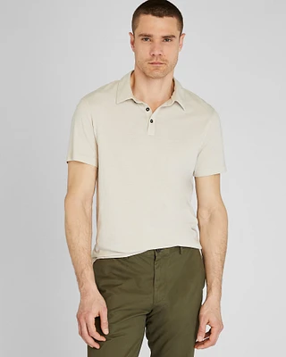Lightweight Washed Polo