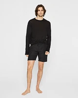 Onia Linen Blend Solid Swim Trunks