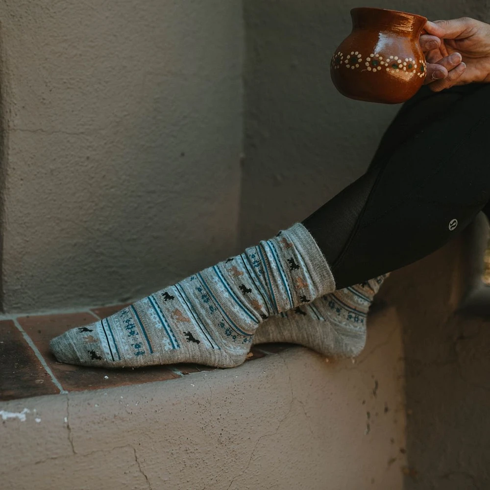 Print Alpaca Socks