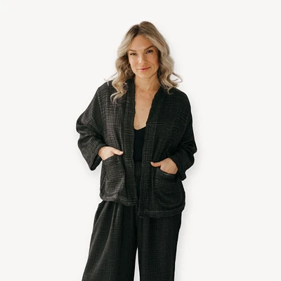 Crinkle Short Jacket