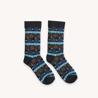 Thick Print Alpaca Socks