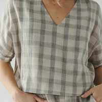Plaid Crop Top