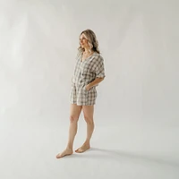 Plaid Crop Top