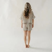 Plaid Crop Top