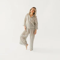 Plaid Palazzo Pants