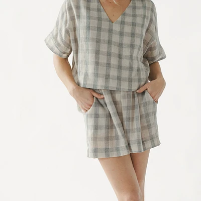 Plaid Shorts