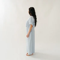Blue Blend Palazzo Pants