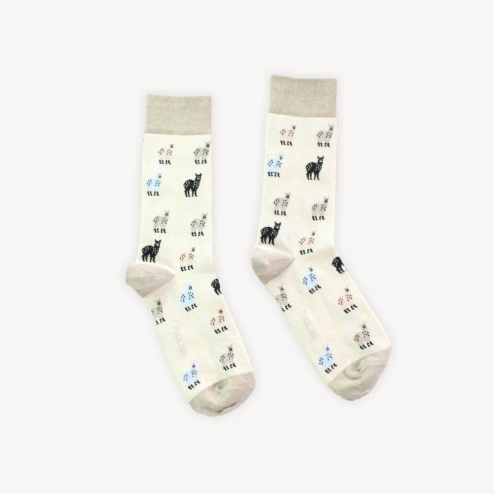 Alpaca Fiesta Pima Socks