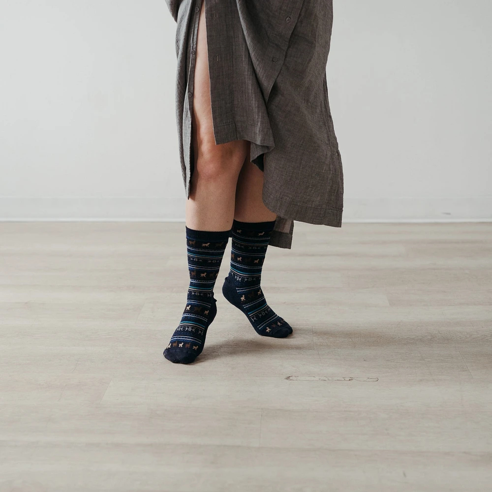 Print Alpaca Socks