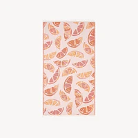 Orange Wedges Towel