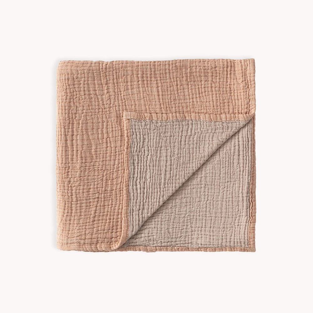 Crinkle Cotton Baby Blanket