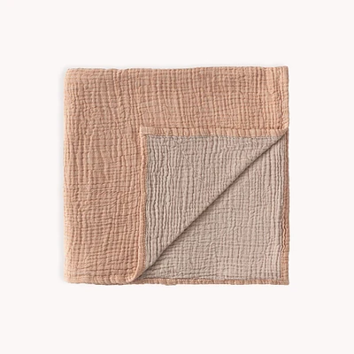 Crinkle Cotton Baby Blanket