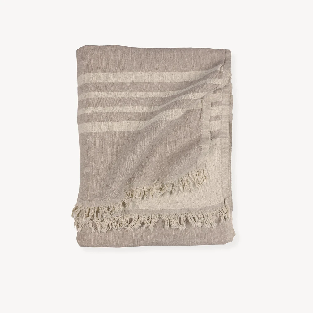 West Coast Linen Throw