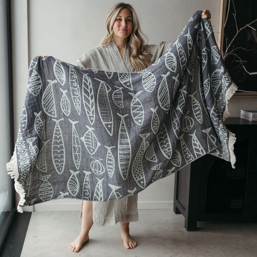 Fish Family Towel