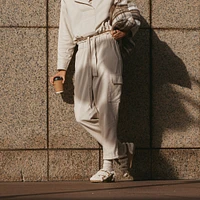 Herringbone Cargo Pants