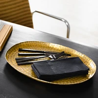 Oval Hammered Tray