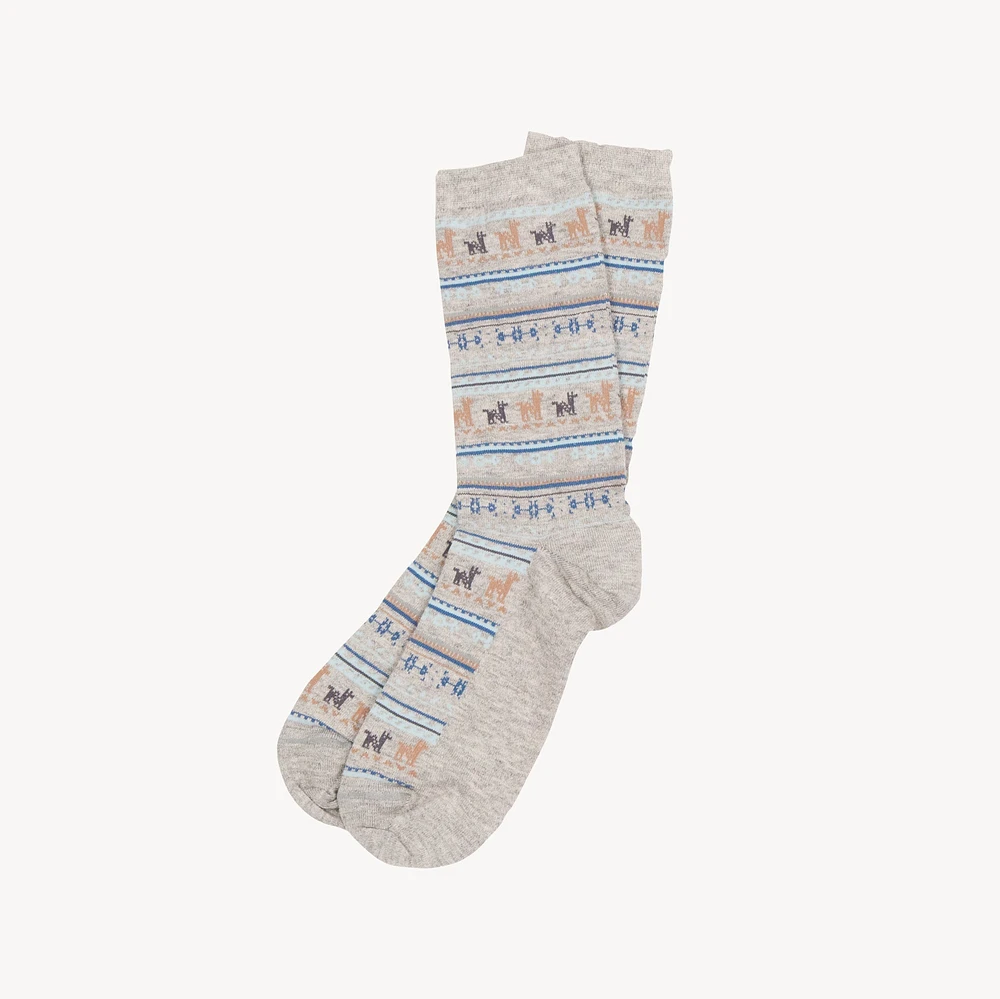 Print Alpaca Socks