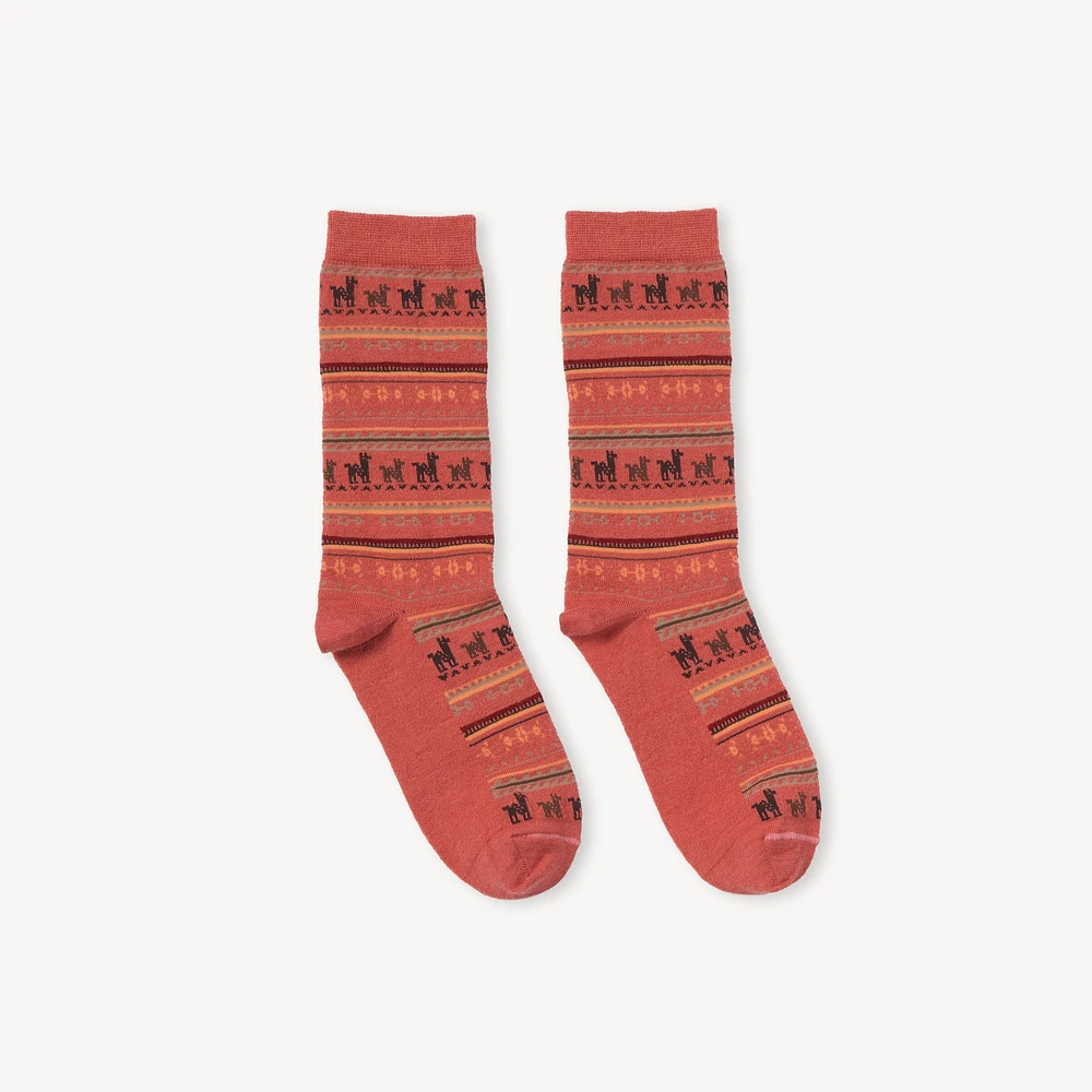 Print Alpaca Socks
