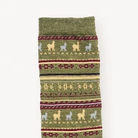 Print Alpaca Socks