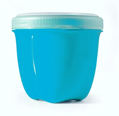 Mini Round Food Storage - Aqua