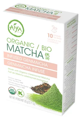 Organic Matcha Infused Genmaicha