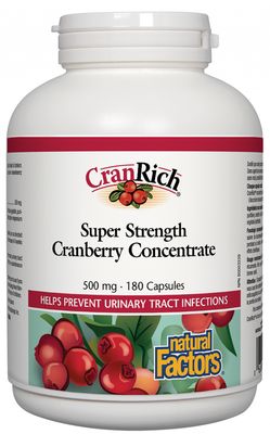 Natural Factors CranRich® Super Strength Cranberry Concentrate 500 mg